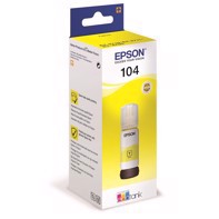 Epson T104 Yellow EcoTank inktfles