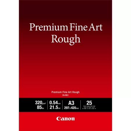 Canon Premium FineArt Rough - A3, 25 pak

Canon Premium FineArt Rough - A3, 25 stuks