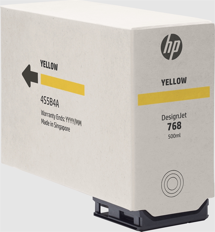 HP 768 Geel 500-ml DesignJet inktcartridge