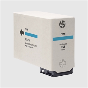 HP 768 Cyan 500-ml DesignJet inktcartridge