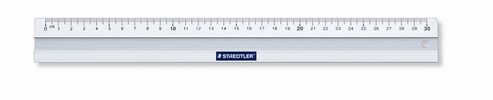 Staedtler liniaal aluminium 30 cm