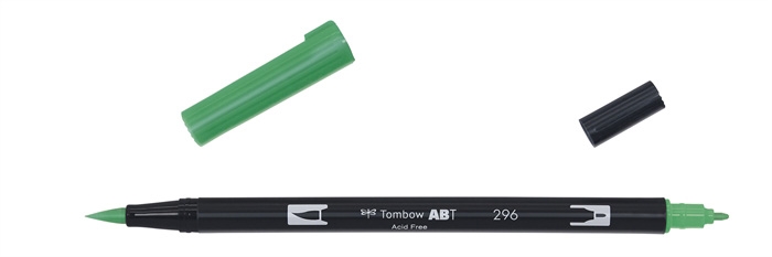 Tombow Marker ABT Dual Brush 296 groen