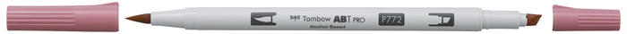 Tombow Marker alcohol ABT PRO Dual Brush 772 dauwroos