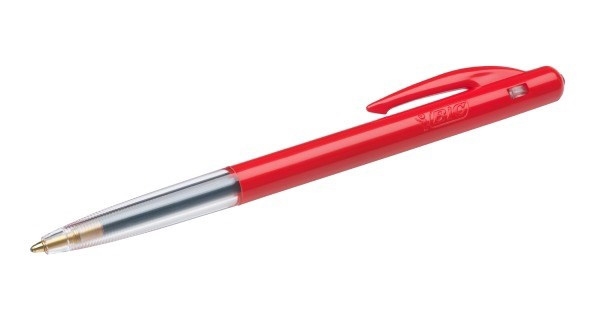 Bic balpen M10 Clic M rood