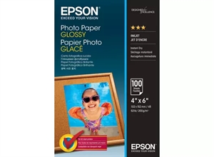 Epson Fotopapier Glanzend, 200 g/m² - 10 x 15 cm - 100 vellen