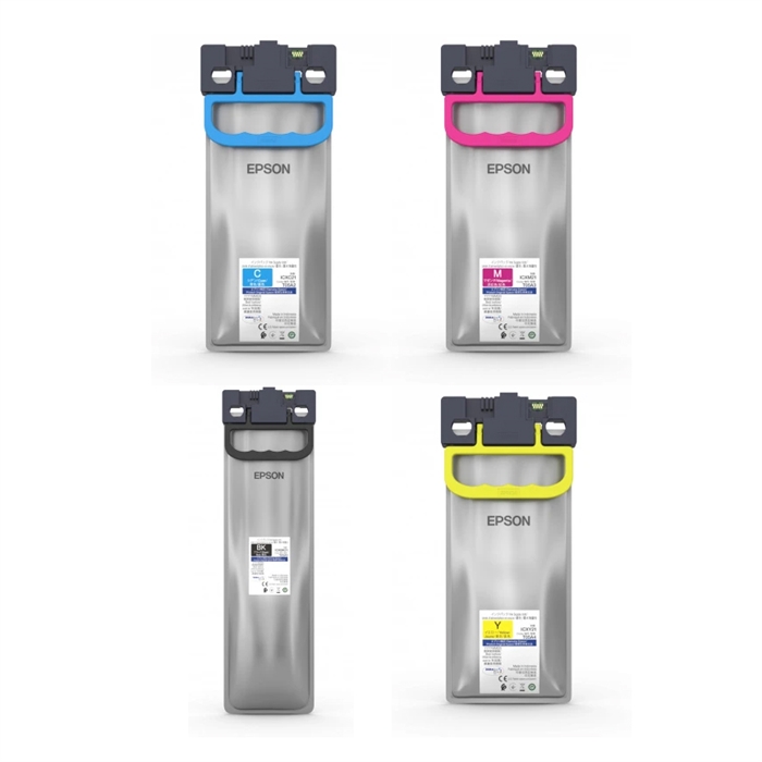 Volledige set XL inktcartridges voor Epson WorkForce Pro WF-C878R