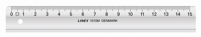 Linex school liniaal 15cm 1015M