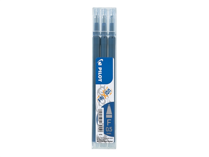 Pilot Frixion Clicker 0,5 navulling blauwzwart (3)