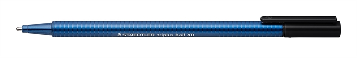 Staedtler Kogelpen Triplus met dop XB zwart