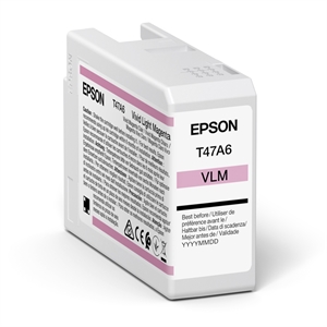 Epson Vivid Light Magenta 50 ml inktpatronen T47A6 - Epson SureColor P900