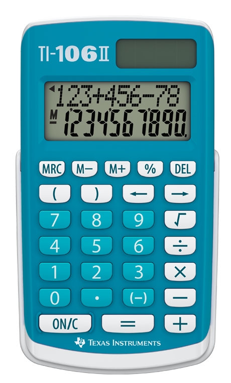 Texas Instruments TI-106 II Bas rekenmachine