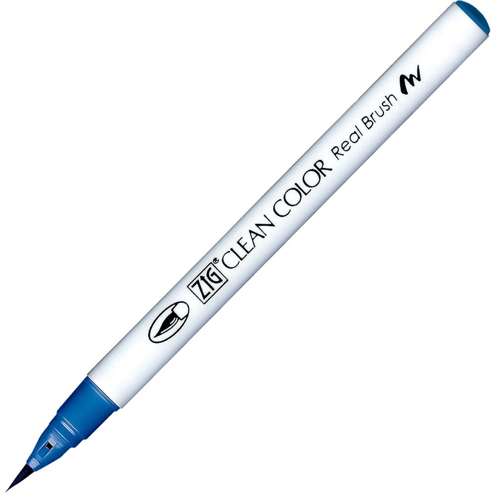 ZIG Clean Color Pensel Pen 314 Natuurlijk blauw.