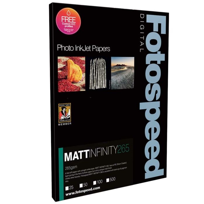 Fotospeed Matt Infinity 265 g/m² - A3+, 25 vellen