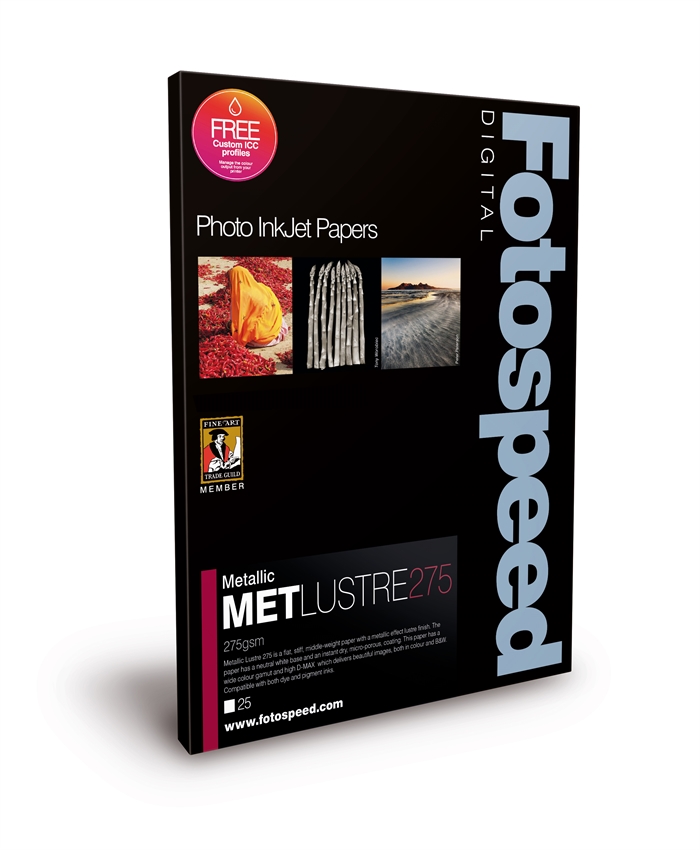 Fotospeed Metallic Lustre 275 g/m² - A3, 25 vellen