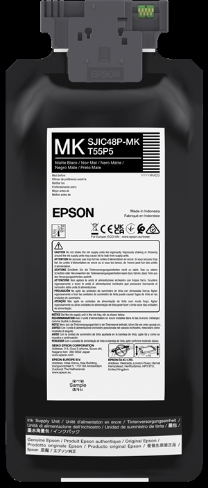 Epson Matte Black inktcartridge voor Epson ColorWorks C8000